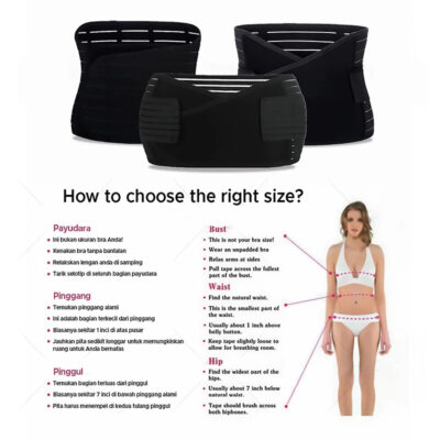 Dr.isla Korset Melahirkan 3 in 1 Postpartum Adjustable Corset (Korset Ibu Melahirkan/Gurita Lbu Melahirkan Setelah Cesar) thumbnail 8