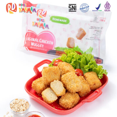 Radaza D'MAMAM Original Chicken Nugget 250g No MSG BPOM HALAL Cemilan Lauk Praktis Anak MPASI HALAL thumbnail 4