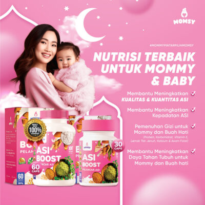 MOMSY Asi Booster Pelancar ASI 30/60 kapsul BPOM & Halal thumbnail 2