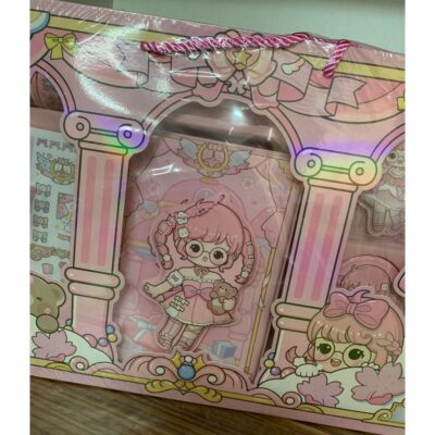 Stiker Lucu 1 Set Box Tema Kartun / Stiker Label untuk Buku Pegangan Diary Dekorasi DIY thumbnail 3