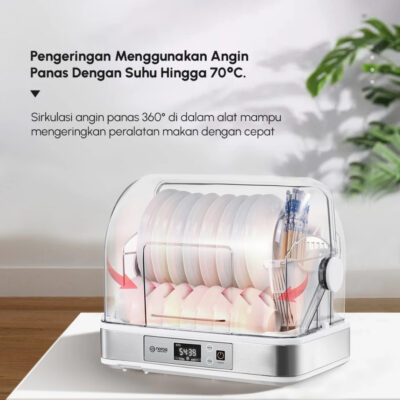 NORGE 4 in 1 Table-top UV Dish Dryer 28L 280W / Sterilizer Peralatan Bayi thumbnail 3