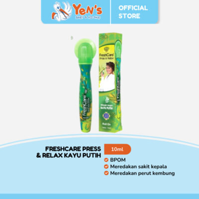 FreshCare Press & Relax Kayu Putih 10ml - Menghangatkan Tubuh
