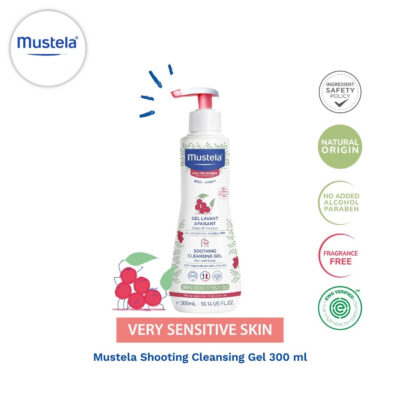 Mustela Very Sensitive Cleansing Gel 300ml thumbnail 2