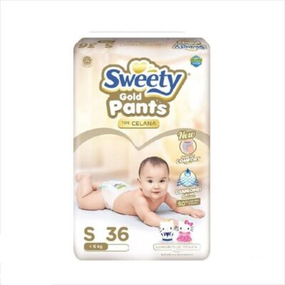 Sweety Gold Pants S 36 / Popok Celana Bayi