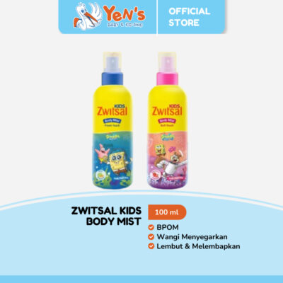 Zwitsal Kids Body Mist Fresh Touch / Soft Touch 100 ml