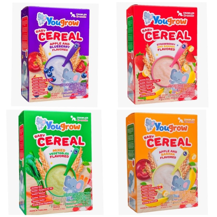 Yougrow Baby Cereal 160gr