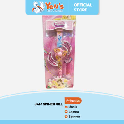 Jam Tangan Anak Spinner Musik Karakter Princess