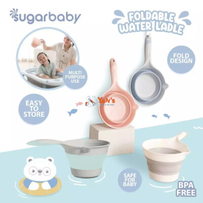 Sugarbaby Foldable Water Ladle/Gayung Mandi Bayi/Gayung Lipat Mandi