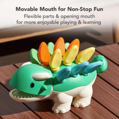 Sakumini Dinosaur Toy Mainan Latihan Motorik Sensorik Anak 18 Bulan ke atas SNI thumbnail 7