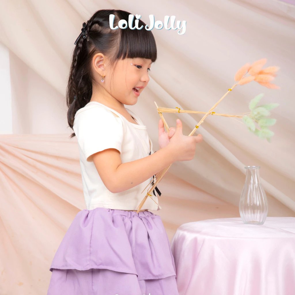 Loli Jolly Skort Anak Perempuan Rok Balon Celana Pendek 0 - 4 tahun