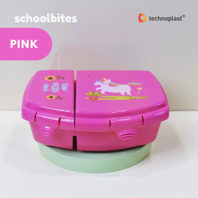 Technoplast Lunch Box Funnycorn Baby Double Lock Sealware 660 ML - Tempat Makan Anak thumbnail 3