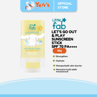 Little Fab Kids - Let's Go Out & Play Sunscreen Stick SPF 70 PA++++ thumbnail 1