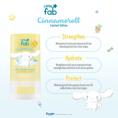 Little Fab Kids - Let's Go Out & Play Sunscreen Stick SPF 70 PA++++ thumbnail 3