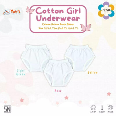 NOVA Celana Dalam Anak Perempuan Besar 4-7 Tahun (1 Pcs )