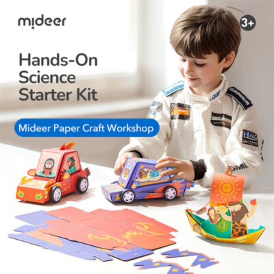 Mideer - Paper Craft Workshop - Mainan Edukasi Seni Anak 3 Tahun SNI thumbnail 5