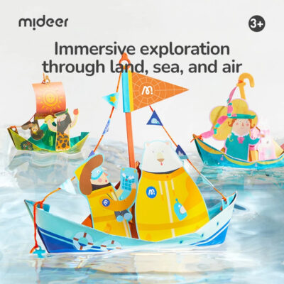 Mideer - Paper Craft Workshop - Mainan Edukasi Seni Anak 3 Tahun SNI thumbnail 7