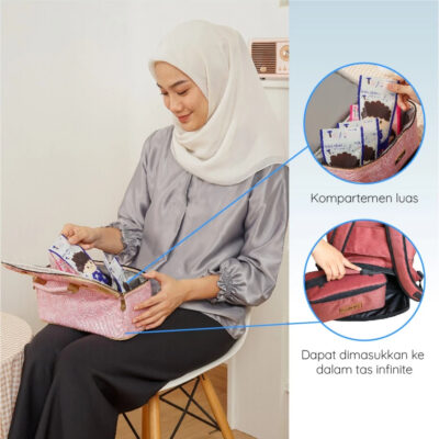 GabaG Tas Asi - Cooler Bag Single Handbag - Tas Bekal - Diaper Bag thumbnail 3