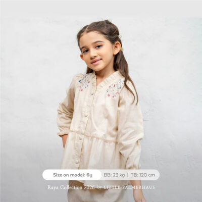 Little Palmerhaus - Rihla Girl Attire Set (Setelan Baju Muslim Anak Perempuan) - Baju Lebaran 2026 thumbnail 2