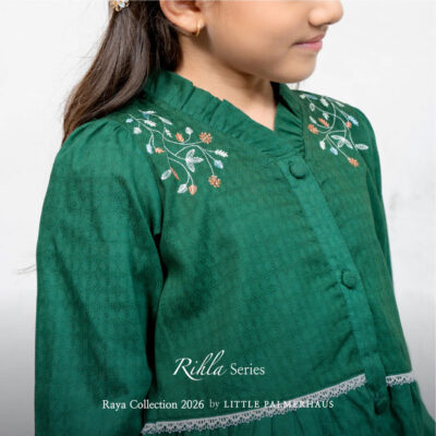 Little Palmerhaus - Rihla Girl Attire Set (Setelan Baju Muslim Anak Perempuan) - Baju Lebaran 2026 thumbnail 3