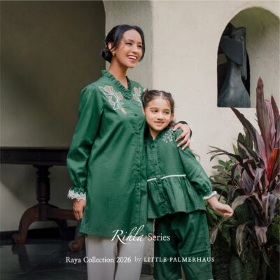 Little Palmerhaus - Rihla Girl Attire Set (Setelan Baju Muslim Anak Perempuan) - Baju Lebaran 2026 thumbnail 5