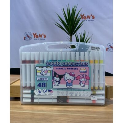 Set Acrylic Marker Sanrio Characters Warna Lengkap Kreativitas Tanpa Batas
