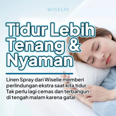 Wiselie Linen Spray Semprotan Linen Organik 250ML - dengan Formula Anti Bacterial thumbnail 4