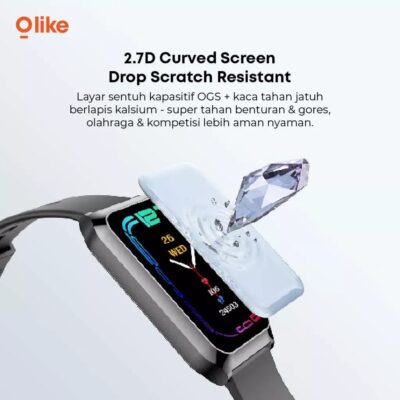 Olike Smart Band Active Sport B3 Screen 2.7D Curved 3ATM Waterproof 20 Day Battery Life thumbnail 4
