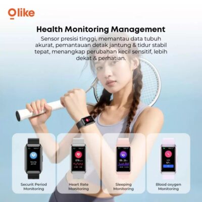 Olike Smart Band Active Sport B3 Screen 2.7D Curved 3ATM Waterproof 20 Day Battery Life thumbnail 6