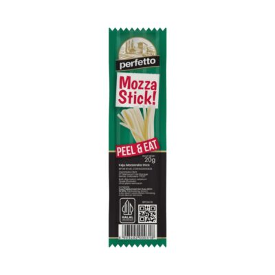 Perfetto Mozzarella Stick Cheese 20gram (1 Pcs) - 100% keju natural dari susu asli thumbnail 2