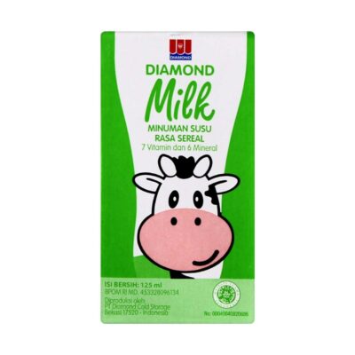 Diamond Milk 125ml / Minuman Susu UHT Kotak thumbnail 2