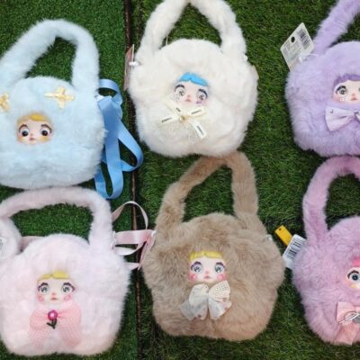 Tas Bulu Boneka Anak Perempuan Boneka Imut - Tas Selempang/Jinjing Halus Motif Naomi Star (1 Pcs) thumbnail 2