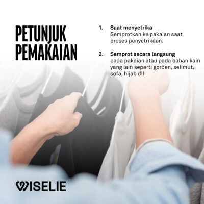 Wiselie Parfume Pewangi Pakaian Fabric Spray Formula Khusus Instan Rapi Memberikan Efek Segar thumbnail 6