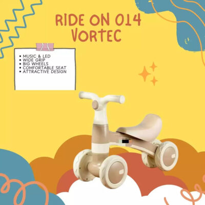 Vortec Ride On Mainan Anak 014 - Sepeda Anak Music & LED thumbnail 3