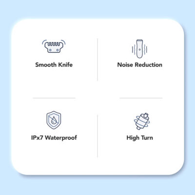 Sakumini Hair Clipper Elektrik Alat Mesin Cukur Potong Rambut Bayi Bahan PP, ABS, Ceramic thumbnail 3