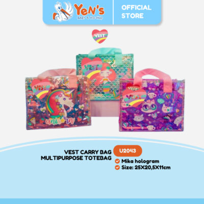 VEST CARRY BAG multipurpose totebag U2043 / Tas Anak Perempuan