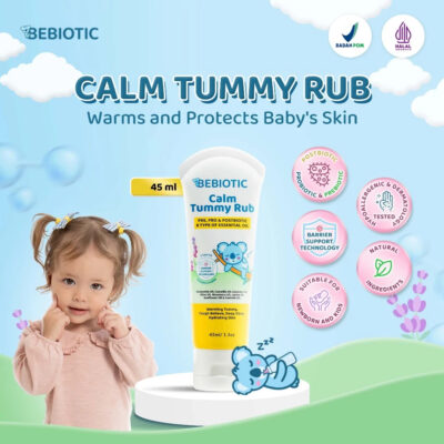 Bebiotic Calm Tummy Rub 45ml - Diformulasikan dengan 8 natural oil thumbnail 3