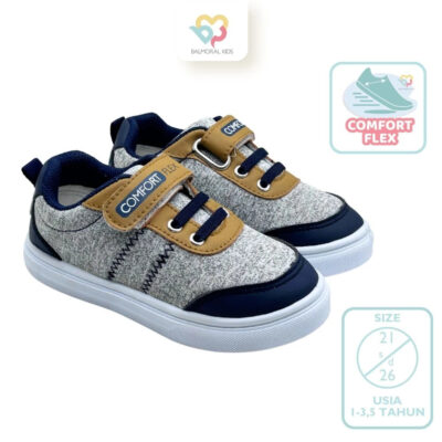 Balmoral Kids BMR-TNSP151 Sepatu Sneakers Anak Boys Usia 1 - 3 Tahun