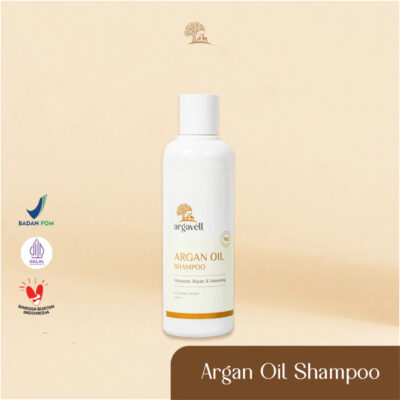 Argavell Argan SHAMPOO - 240ml | Sampo Argan Oil | Rambut Kuat Lembut Nurut thumbnail 5
