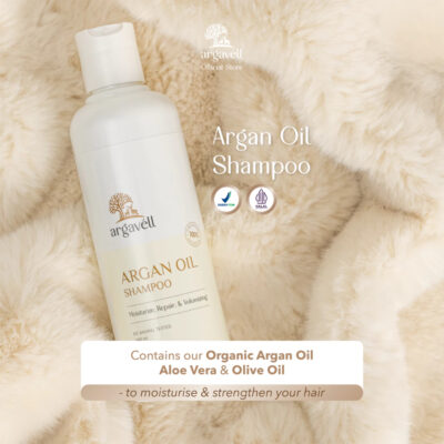 Argavell Argan SHAMPOO - 240ml | Sampo Argan Oil | Rambut Kuat Lembut Nurut thumbnail 6