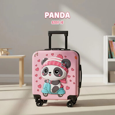 AOMI Koper Anak 18 Inch - Tas Troli Roda 4 Kabin & Bagasi Desain Lucu 92011 TERBARU thumbnail 3