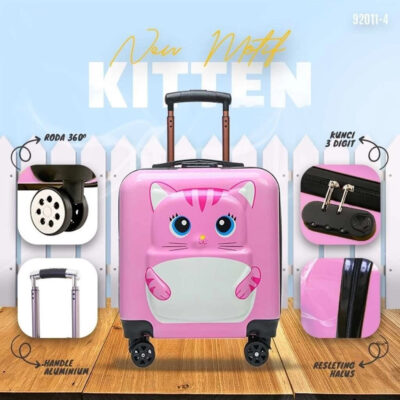 AOMI Koper Anak 18 Inch - Tas Troli Roda 4 Kabin & Bagasi Desain Lucu 92011 TERBARU thumbnail 5