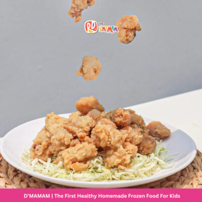 D'MAMAM Chicken Popcorn Karage 200g No MSG No Pengawet Cemilan Lauk Praktis Anak MPASI HALAL thumbnail 4