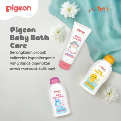 Pigeon Baby Bath Care Set | Travel Kit Baby | Perlengkapan Mandi Bayi untuk Kulit Normal & Sensitif thumbnail 2
