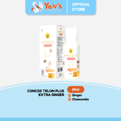 Concos Telon Plus Extra Ginger 60ml / Telon Jahe / Aroma Chamomile
