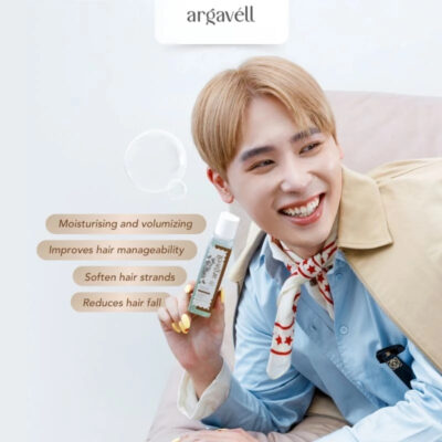 Argavell Argan SHAMPOO - 100ml | Sampo Argan Oil | Rambut Kuat Lembut Nurut | Shampo Anti Rontok thumbnail 4