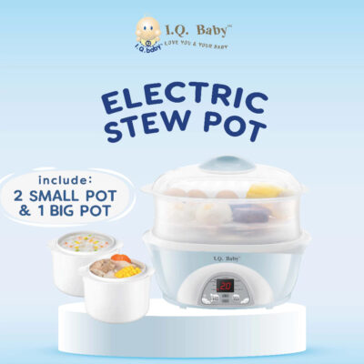 I.Q. BABY Multifunction Slow Cooker | Mesin Tim Multifungsi | Alat Masak MPAS Bayi Food Processor thumbnail 5
