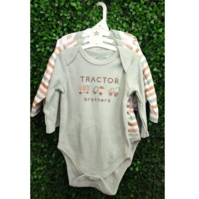 3in1 Bodysuit Bayi Lengan Panjang Premium Motif Lucu / Jumper Bayi Bahan Rib Katun Lembut & Adem thumbnail 3