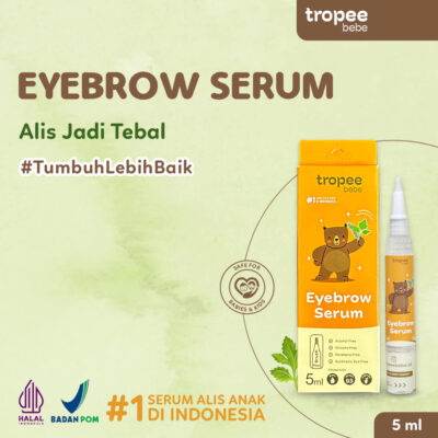 Tropee Bebe Eyebrow Serum 5ml | Serum Alis Anak | Alcohol Free | Mengandung Argan Oil thumbnail 2