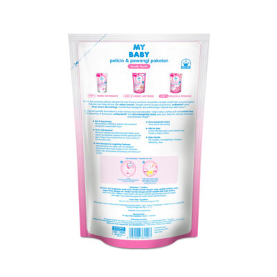 MY BABY Pelicin & Pewangi Pakaian Gentle Hug / Lovely Touch 300 mL Bebas Paraben thumbnail 6