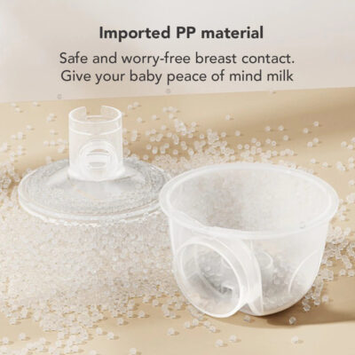Sakumini Pompa Asi Elektrik Hands Free Wearable Breast Pump Smart Display Rechargeable BPA Free thumbnail 4